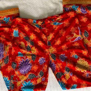 NEW - 2 Thai beach floral casual pants